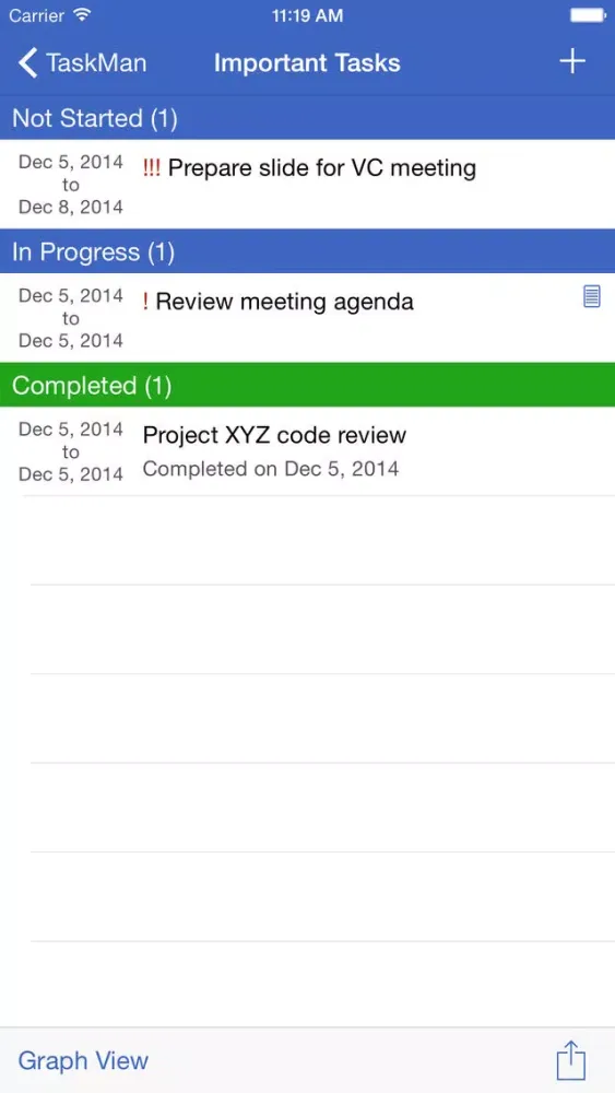 TaskMan - Personal Task Manager سکرین شاٹس