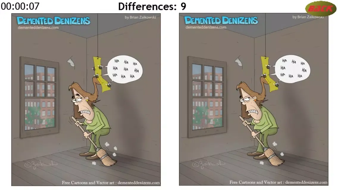 Find The Differences Detective Free Ekran Görüntüleri