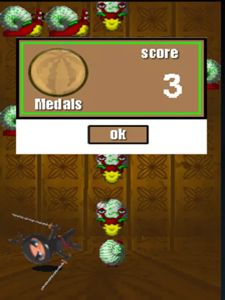 Ninja the Snail Chopper iPad  سکرین شاٹس