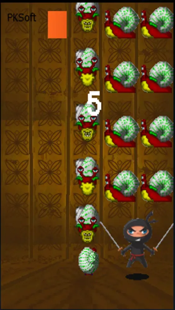 Ninja the Snail Chopper سکرین شاٹس