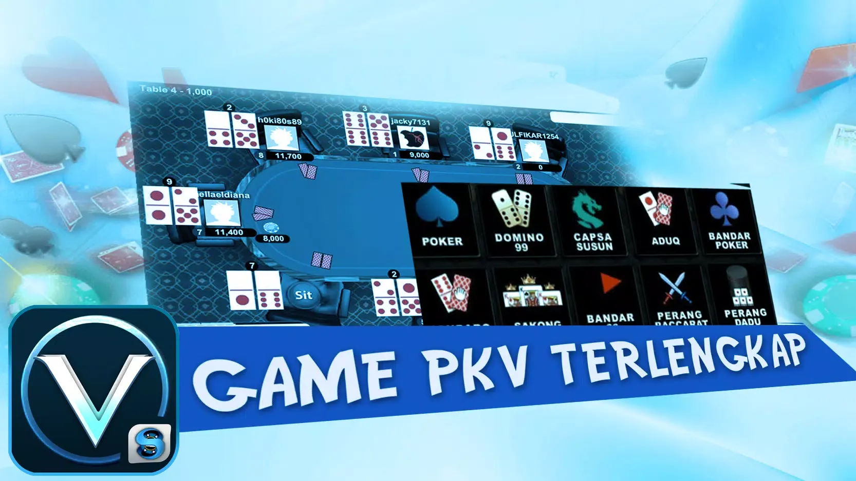 PKV Games DominoQQ Jackpot应用截图