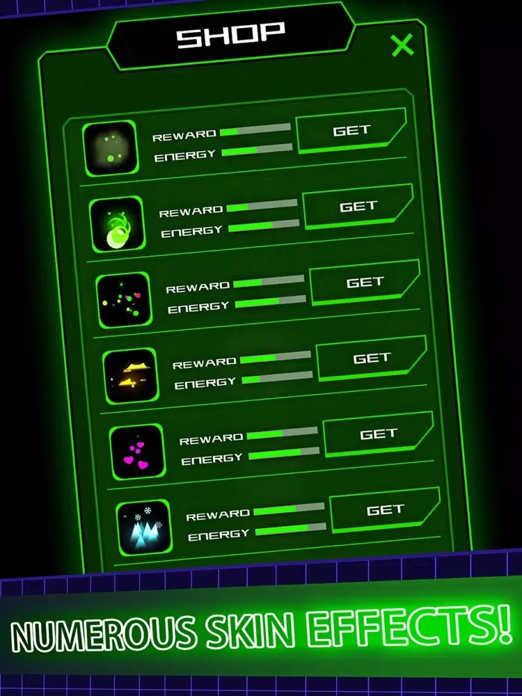Neon Parkour iPad  Screenshots