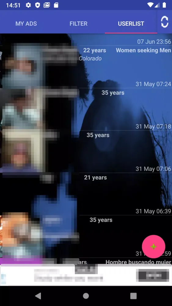 Men and Women Personal Ads Screenshots