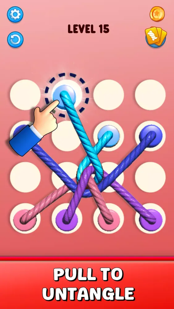 Tangle Master 3D: Untie Rope Screenshots