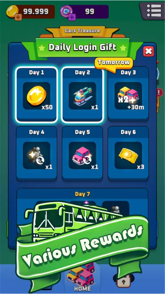 Tangkapan layar Bus Sort Jam: Parking Puzzle
