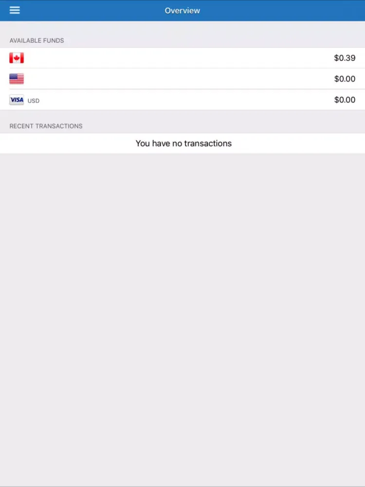 Tangkapan skrin Paylution iPad 