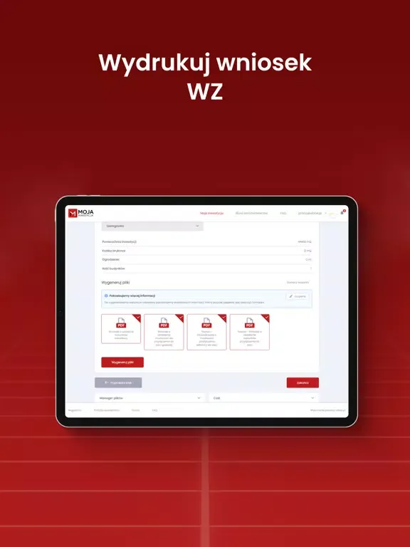 Moja Inwestycja - Projekt Domu iPad 应用截图