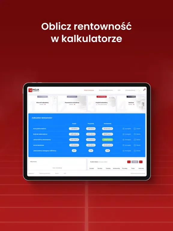 Moja Inwestycja - Projekt Domu iPad 应用截图