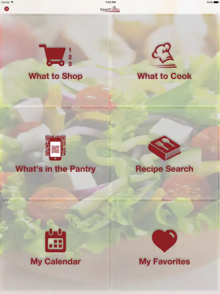 Ảnh chụp màn hình của Healthy Eating Starts at Home iPad 