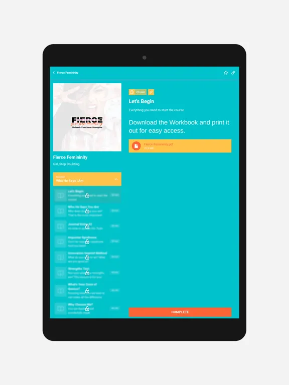 تصاویر F.I.T. In Faith Network iPad 