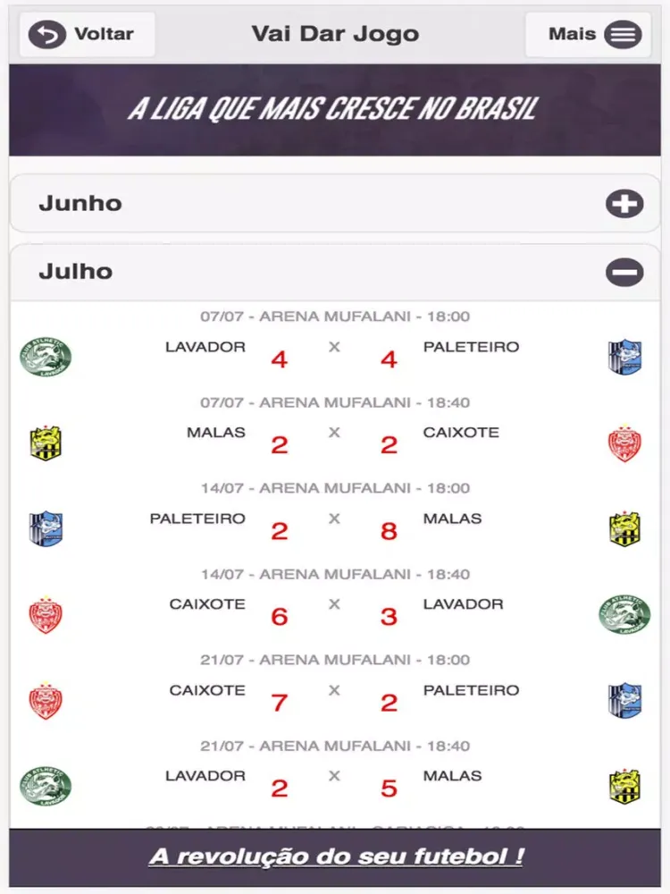 Vai Dar Jogo iPad  스크린샷