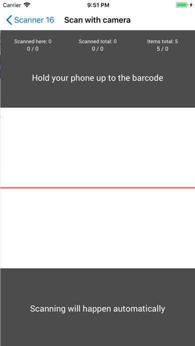 Tangkapan layar P2B Scanner