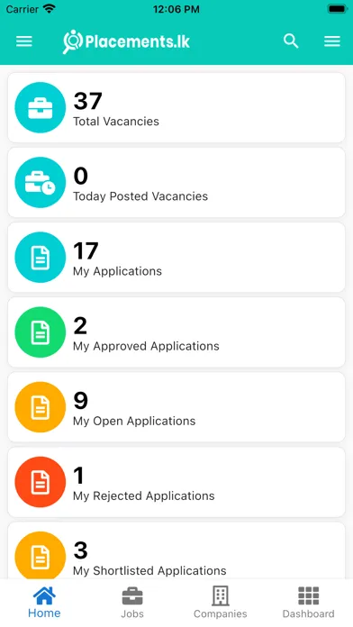 Placements LK Screenshots