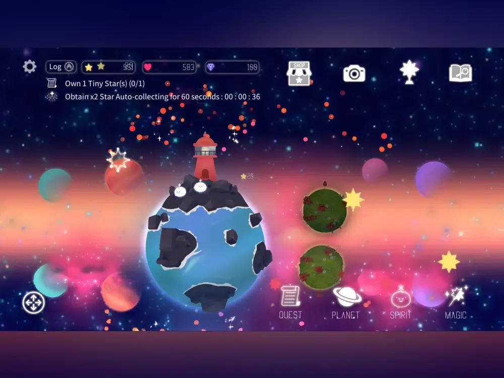 My Little Milkyway iPad  스크린샷