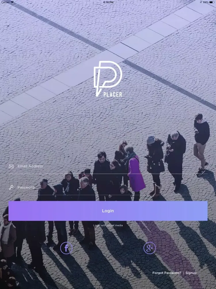 تصاویر Placer App iPad 