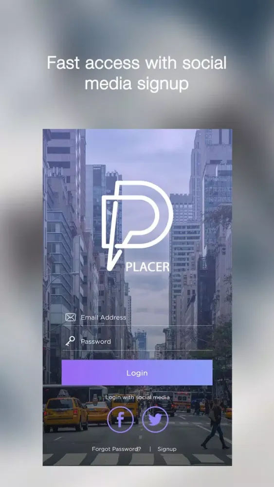 تصاویر Placer App