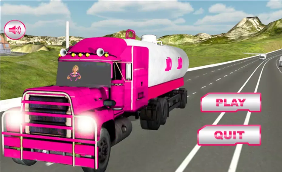 Pink Gas Delivery Game Screenshots