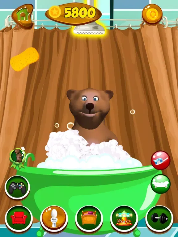 Talking Bear Pet iPad  Screenshots