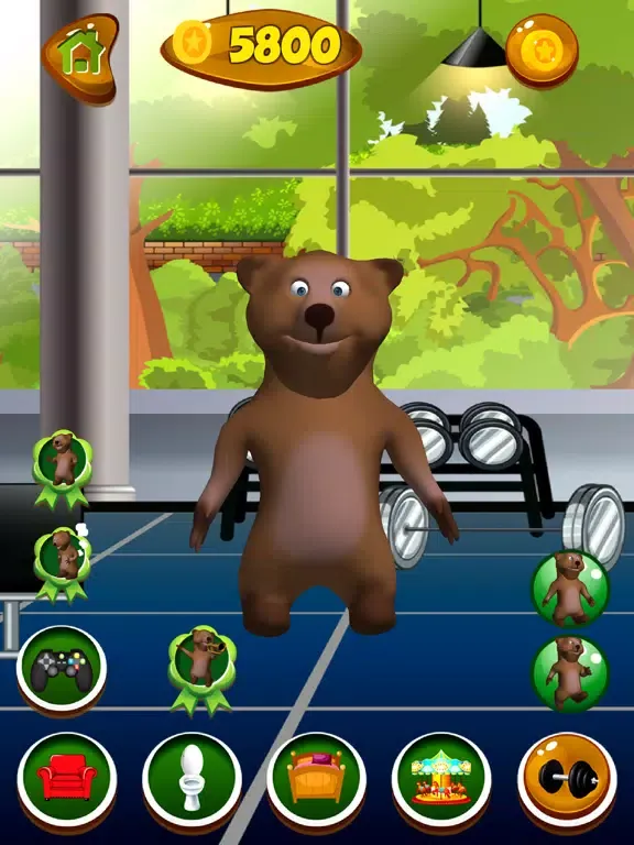 Talking Bear Pet iPad  Screenshots