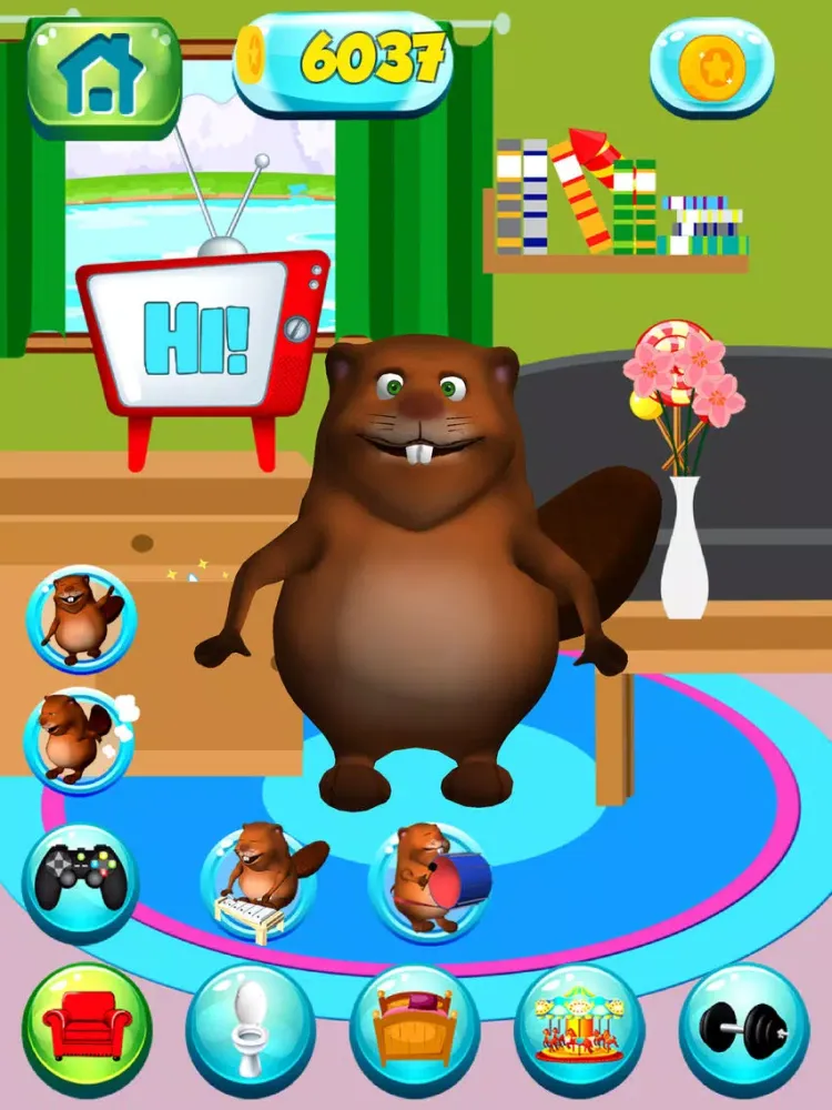 Zrzuty ekranu Talking Beaver iPad 