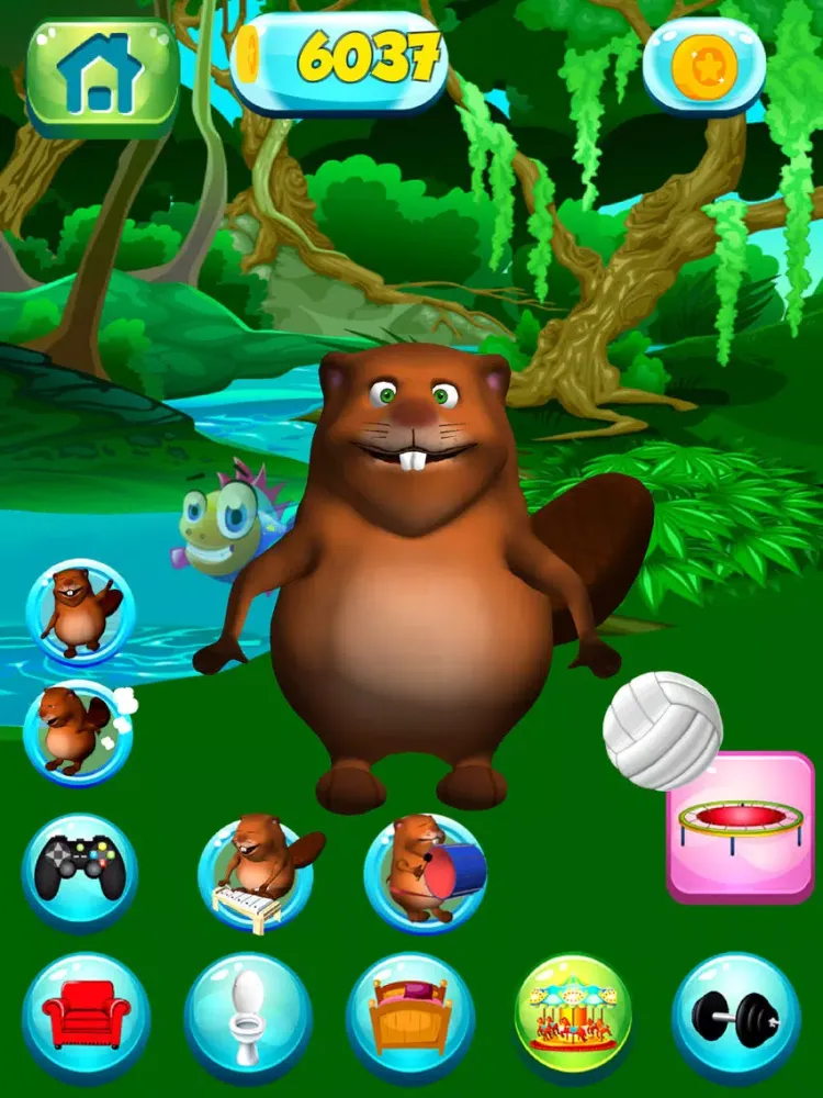 Zrzuty ekranu Talking Beaver iPad 