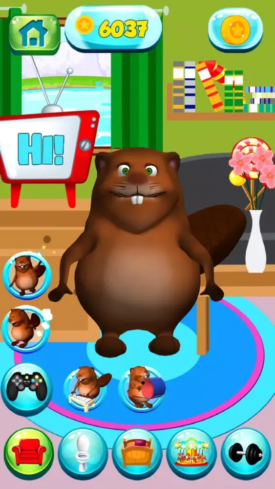 Zrzuty ekranu Talking Beaver