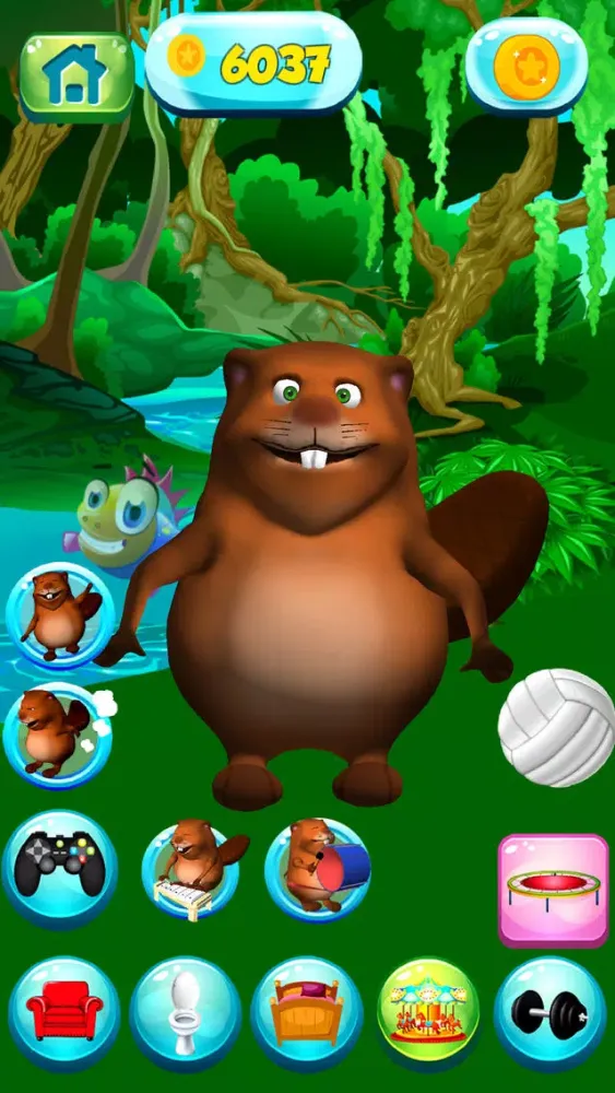 Zrzuty ekranu Talking Beaver