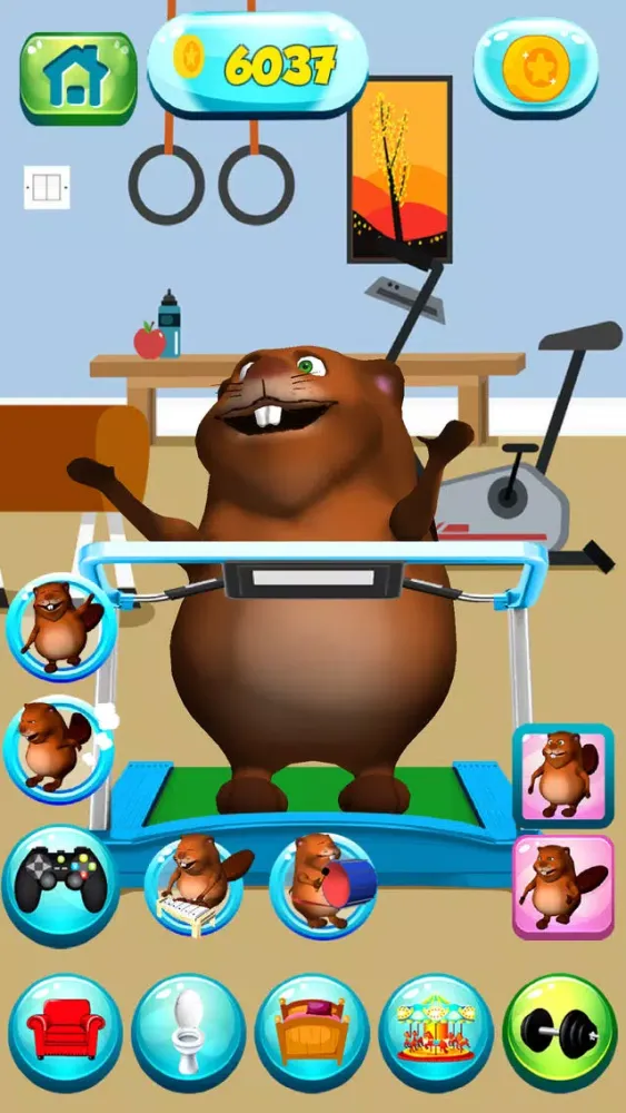 Zrzuty ekranu Talking Beaver