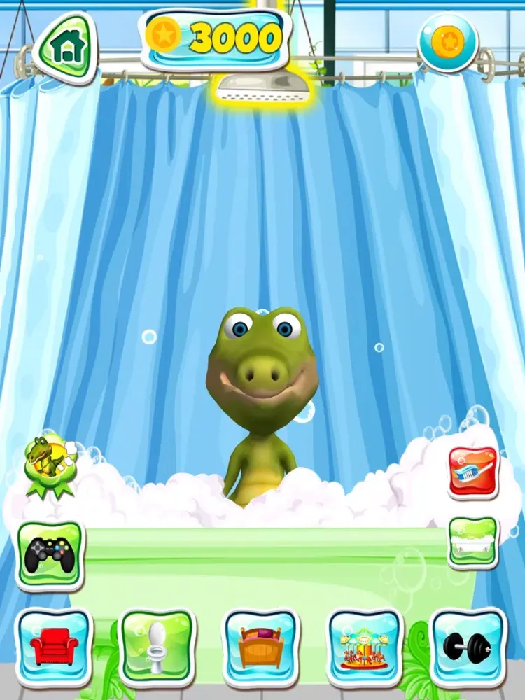 Talking Crocodile iPad  سکرین شاٹس