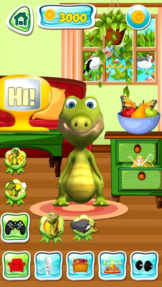 Talking Crocodile سکرین شاٹس