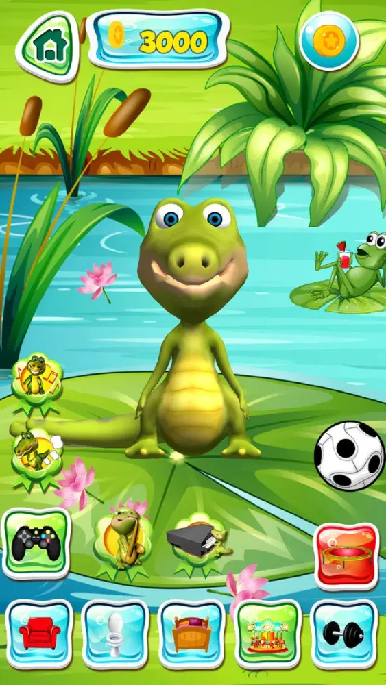 Talking Crocodile سکرین شاٹس