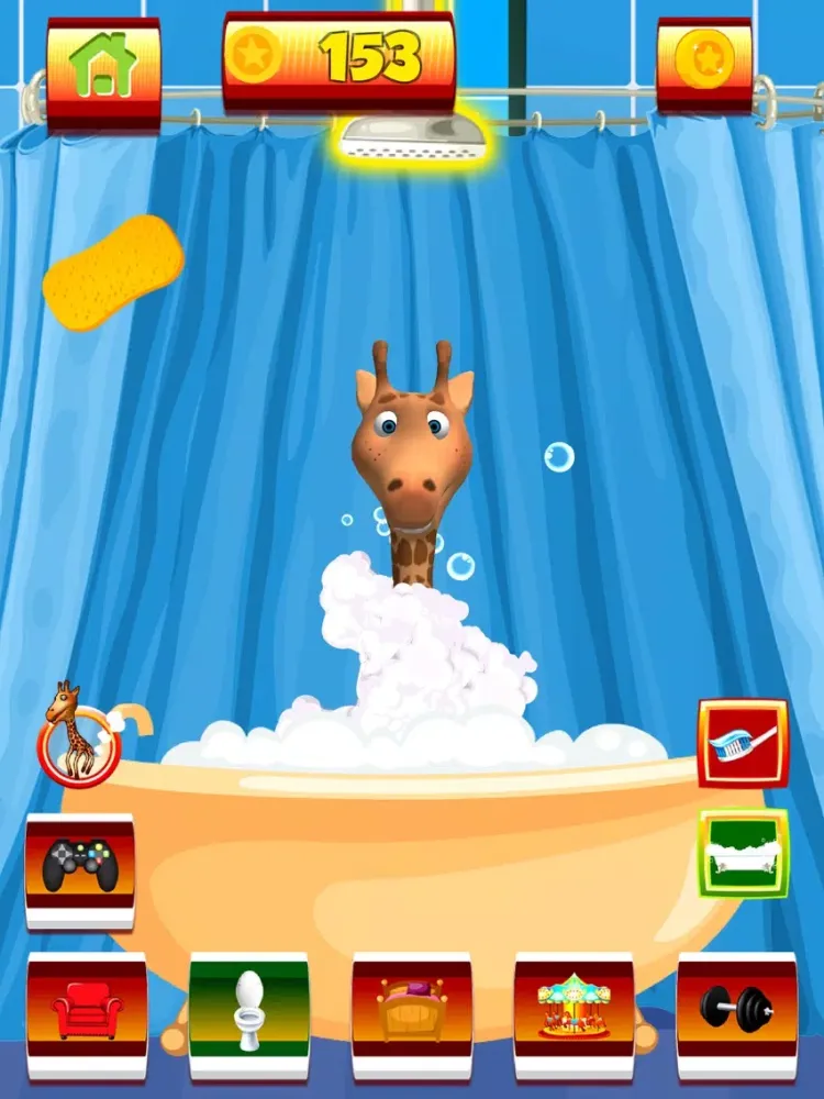 Capturas de pantalla de Talking Giraffe iPad 