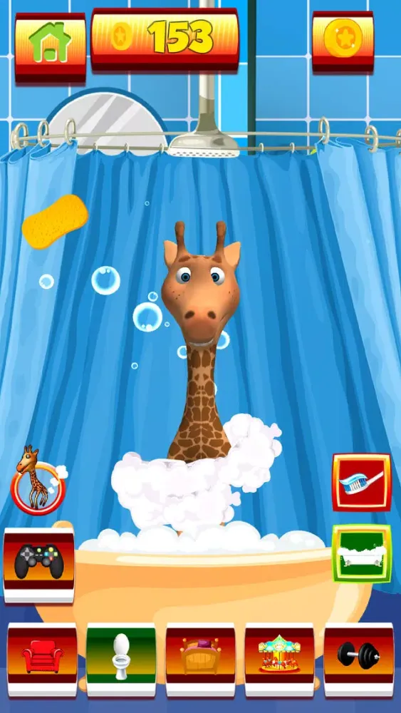 Capturas de pantalla de Talking Giraffe