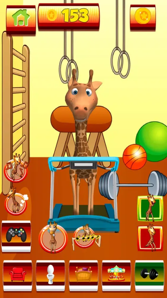 Capturas de pantalla de Talking Giraffe