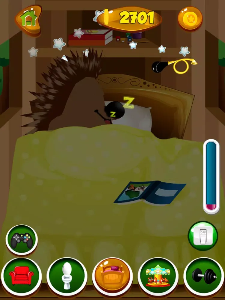 Capturas de tela do Talking Hedgehog iPad 