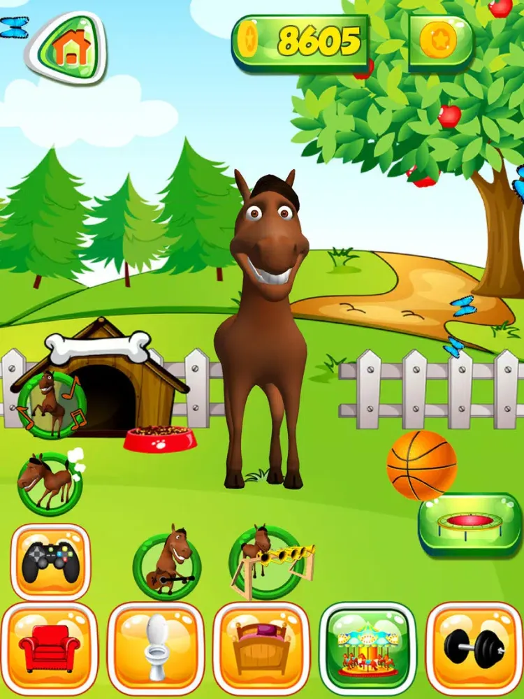 Скриншоты Talking Horse iPad 