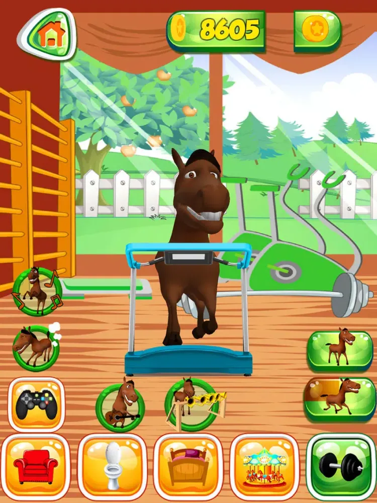 Скриншоты Talking Horse iPad 