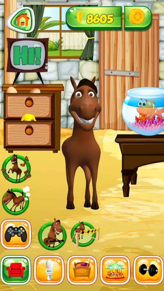 Скриншоты Talking Horse