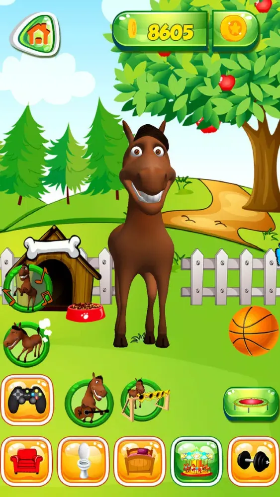 Скриншоты Talking Horse
