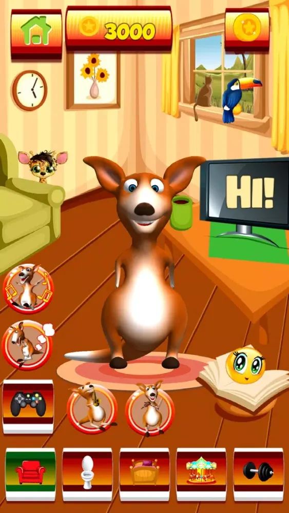 Talking Kangaroo Screenshots