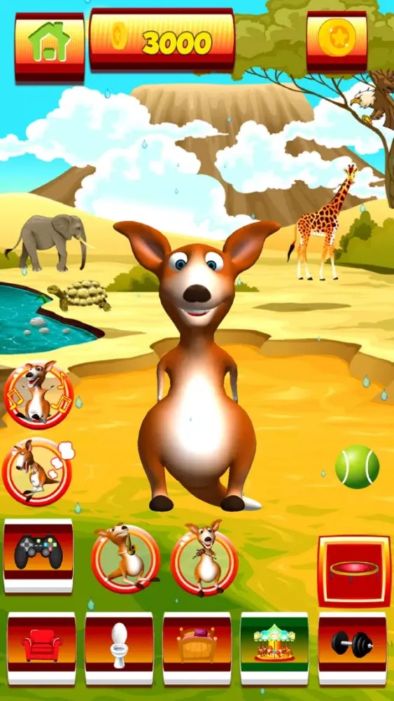 Talking Kangaroo Screenshots