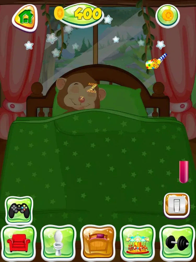 Скриншоты Talking Monkey Pet iPad 
