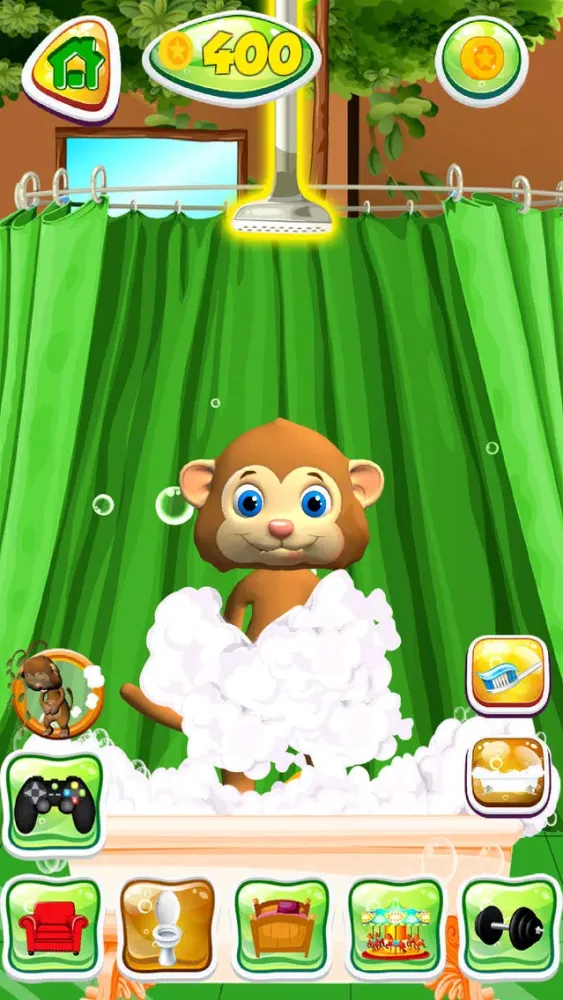 Скриншоты Talking Monkey Pet