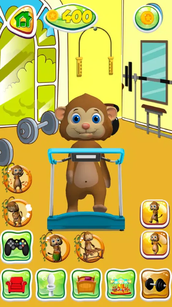 Скриншоты Talking Monkey Pet