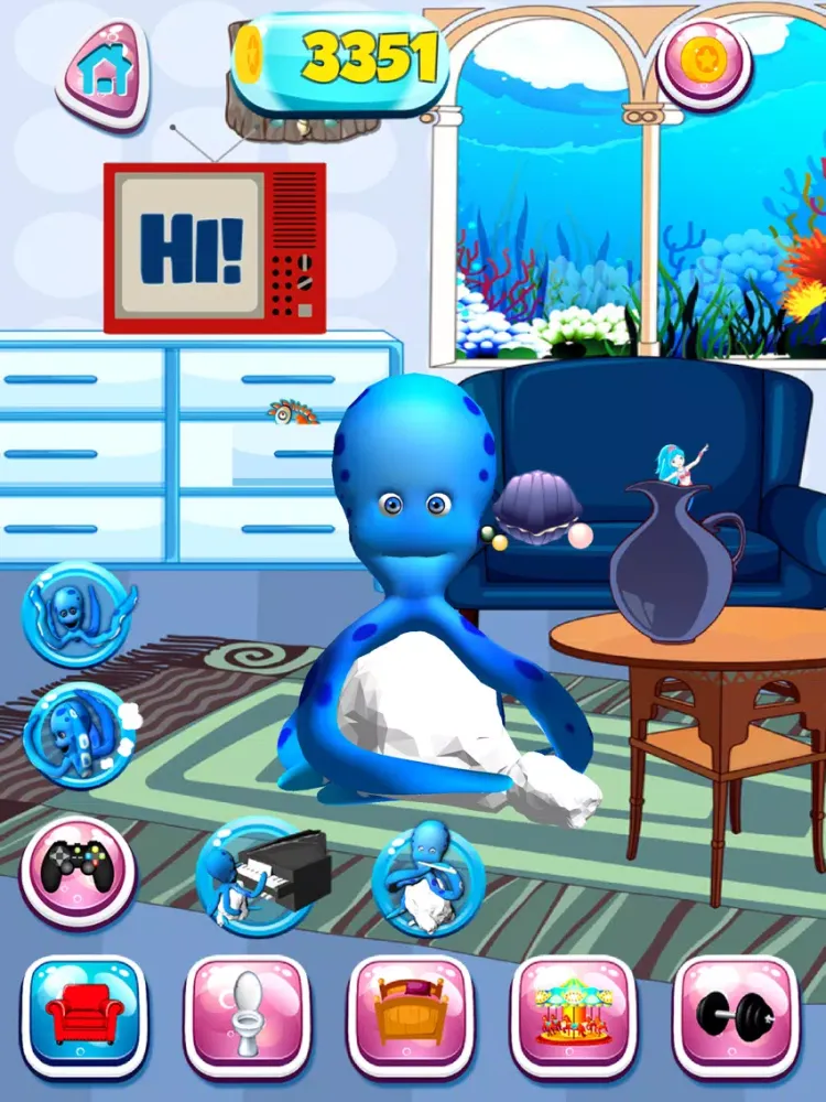 تصاویر Talking Octopus iPad 