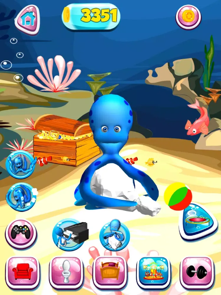 تصاویر Talking Octopus iPad 
