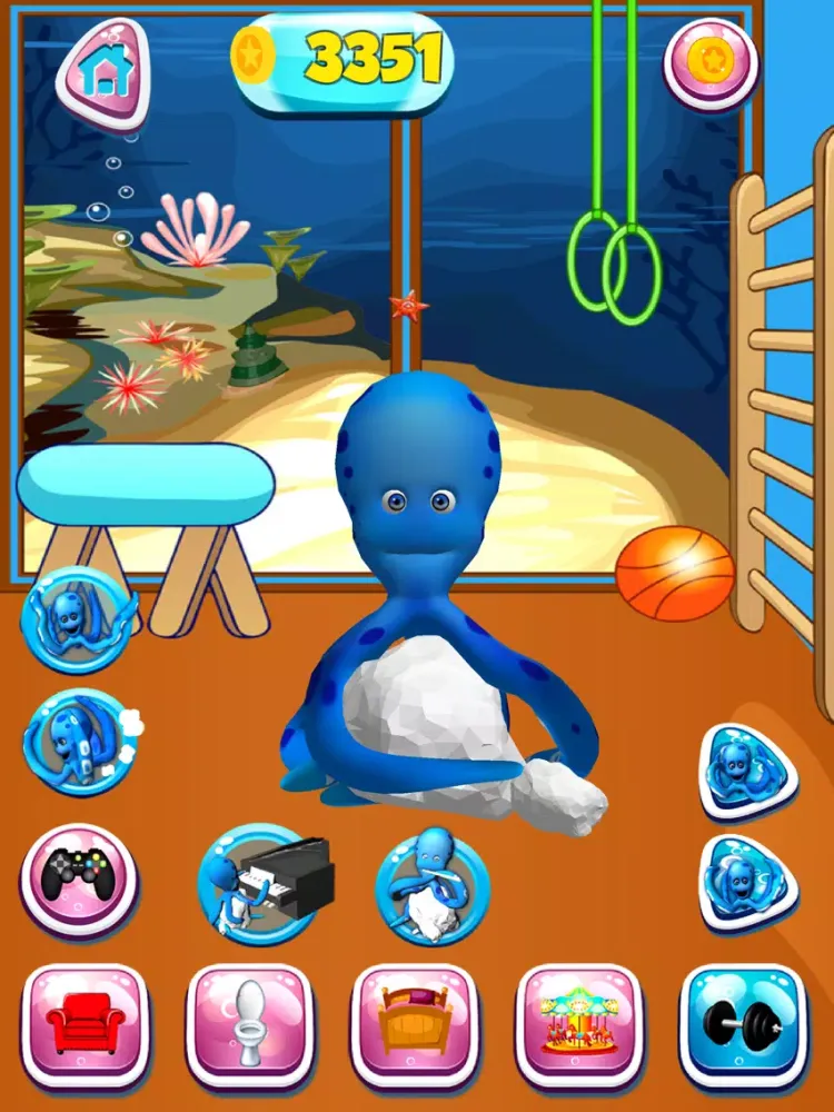 تصاویر Talking Octopus iPad 