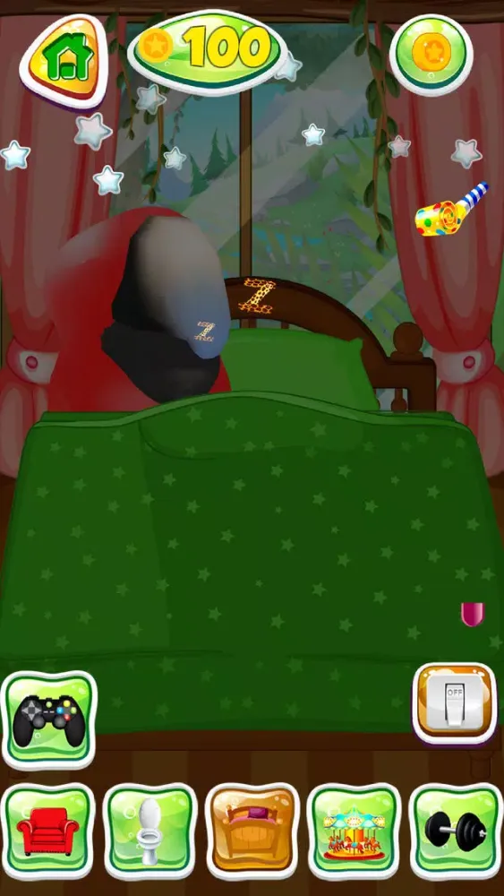 Capturas de tela do Talking Parrot Pet