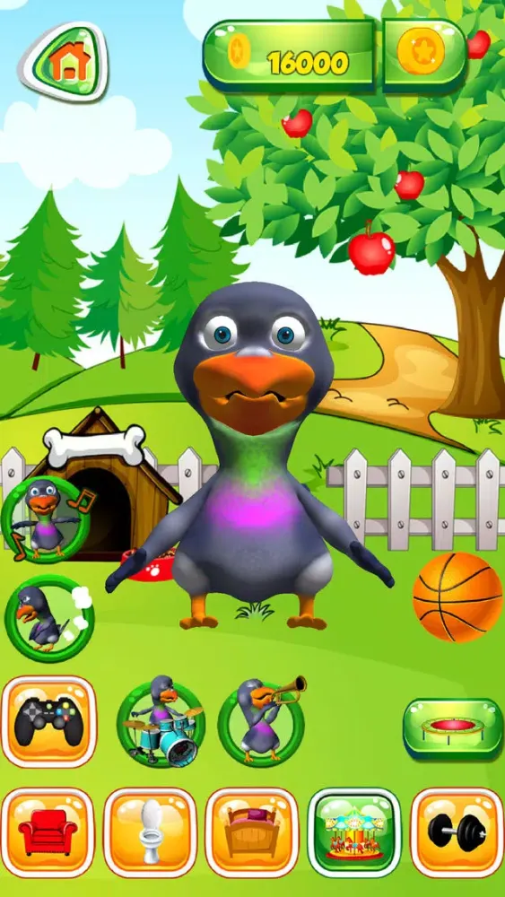Ảnh chụp màn hình của Talking Pigeon