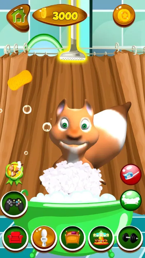 Ảnh chụp màn hình của Talking Squirrel